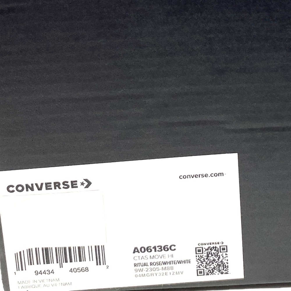 Converse Chuck Taylor Move Platform Sneakers Ritual Rose Hi Canvas Women A06136C - Picture 9 of 10